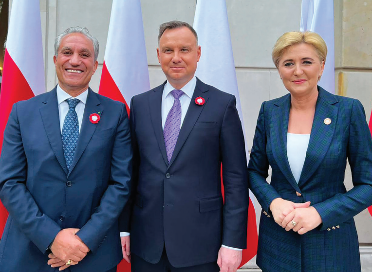 Guerre en Ukraine: l’Ambassade du Maroc à Varsovie, au front!